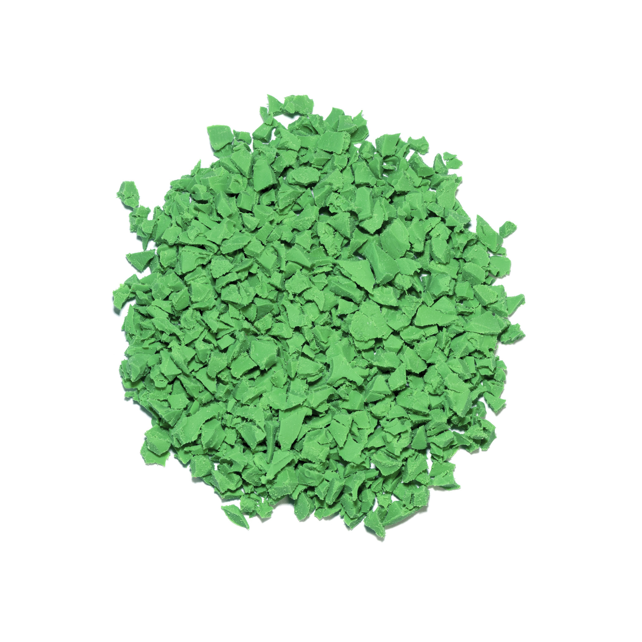 Rosehill TPV Granules - Bright Green RH11_OVERHEAD_FTZ_2464