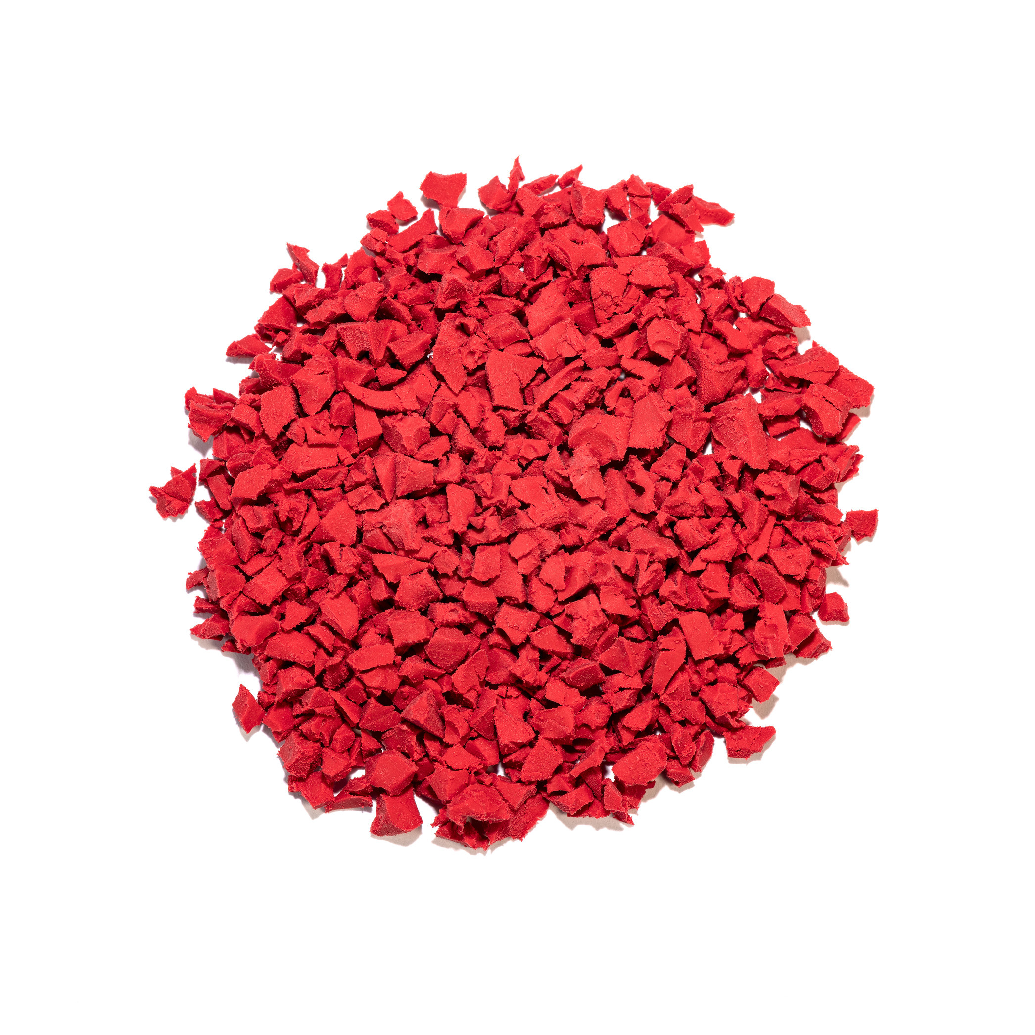 Rosehill TPV Granules - Bright Red RH02_OVERHEAD_FTZ_2462_v2