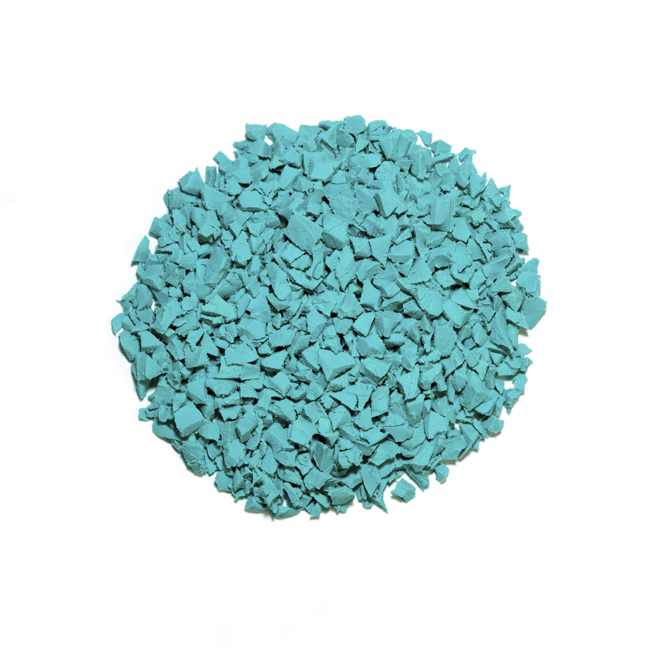 Rosehill TPV Granules - Turquoise RH26_OVERHEAD_FTZ_2486